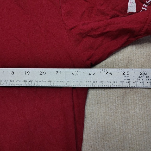 Men's Grunt Style Flight 93 Let's Roll T Shirt XL Red US Flag Military - Picture 5 of 7